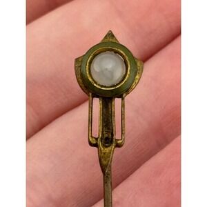 Antique Art Nouveau Enamel Stick Pin AS IS